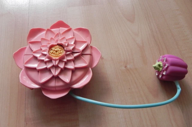 Bluebird 1996 Polly Pocket Lotus Flower Fountain Fantasy avec une poupée - France