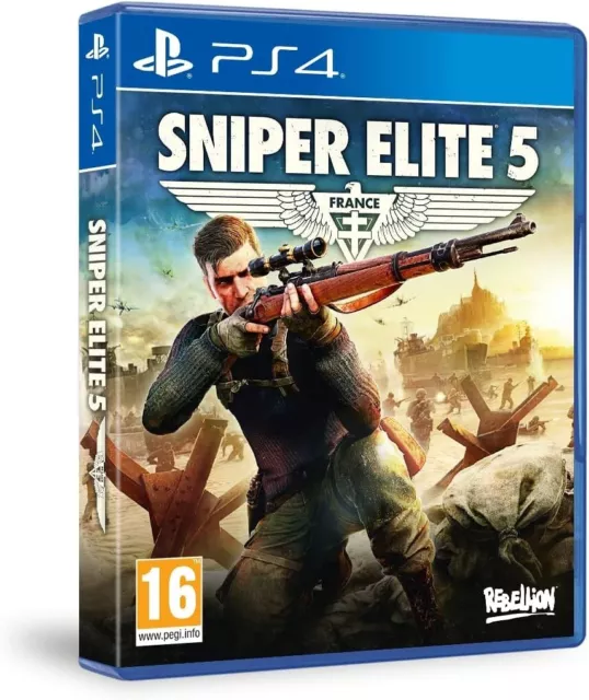 Sniper Elite 5 / Sony Ps4 / Neuf Sous Blister D'origine / Version Francaise