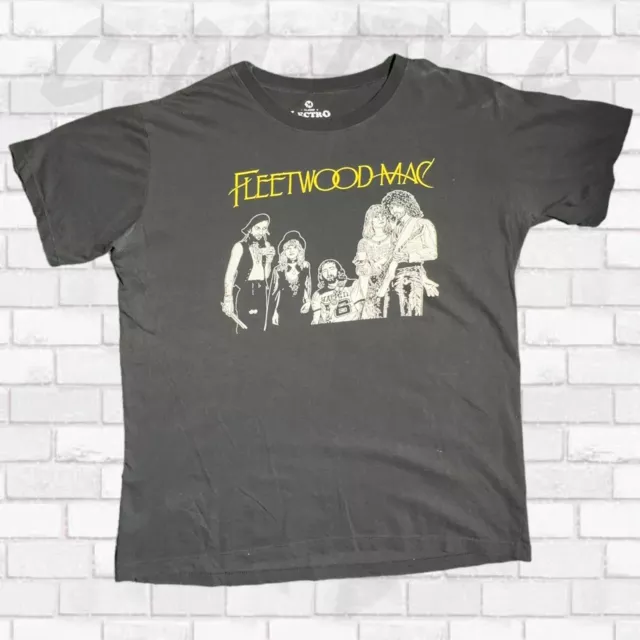 Fleetwood Mac Rock N Roll Heavy Metal Music Mens T-shirt M Vintage Graphic Print Fleetwood Mac Rock N Roll Heavy Metal Music Mens T-shirt M Vintage Graphic Print