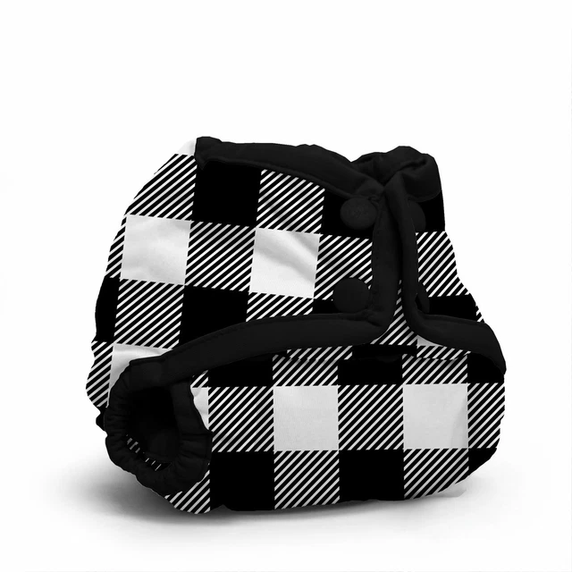 Kanga Care Rumparooz Cloth Diaper Cover Snap One Size Buffalo Plaid