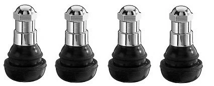 Tappi Di Ricambio Per Valvole Tubeless Standard Auto E Moto (4pz) - Pneuservice Italia - Foto 2