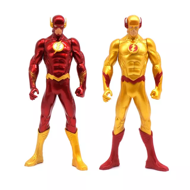 The Flash Justice League DC Comics Action Figure Red/Gold 18cm PVC Toy Kids Gift