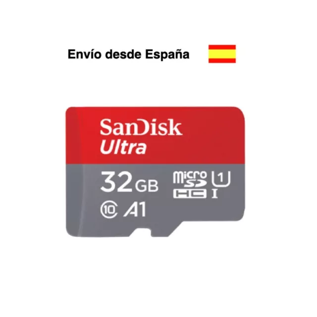 Tarjeta de memoria micro sd 32 Gb compatible con fotos videos movil camara