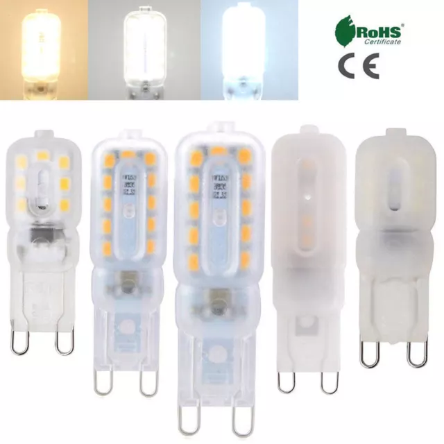 Dimmable LED Corn Bulb Light G9 3W 5W 7W Silicone Crystal Halogen Lamp 110V 220V