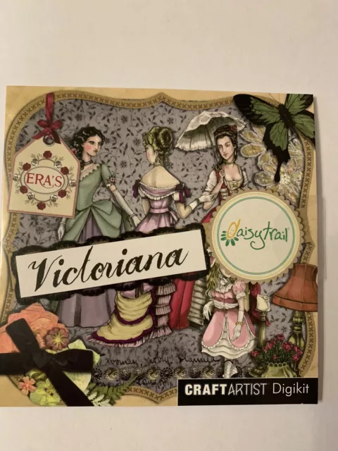 Victoriana- Serif Craft Artist Daisytrail digikit papercrafting CD Rom