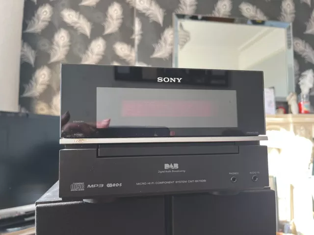 Sony Micro Hifi Component System With iPod Dock & Speakers (CMT-BX70DBi)