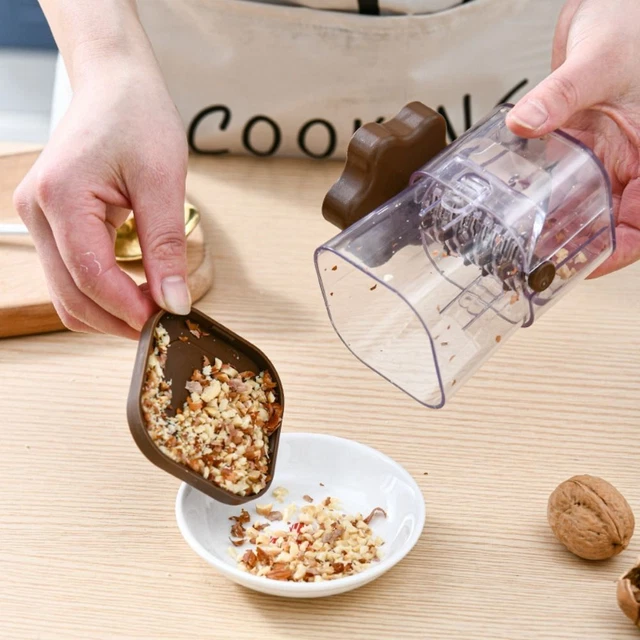 Herramienta trituradora de chocolate trituradora de nueces pequeñas trituradora de frutas secas molinillo de nueces nogal