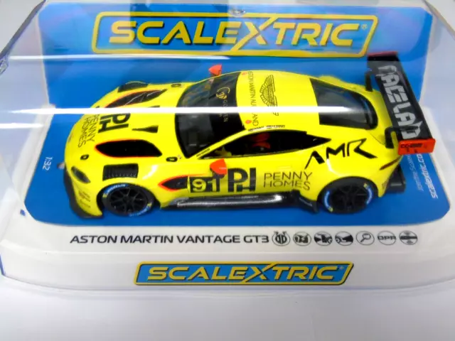 Scalextric Slot Car Aston Martin GT3 Vantage Penny Homes Ronan Murphy C4446 New