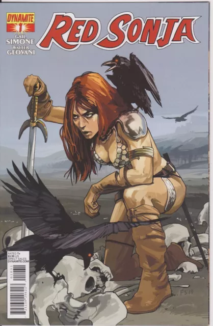 Red Sonja Issue #1 Comic Book. Volume 2. Cover C. Dynamite 2013
