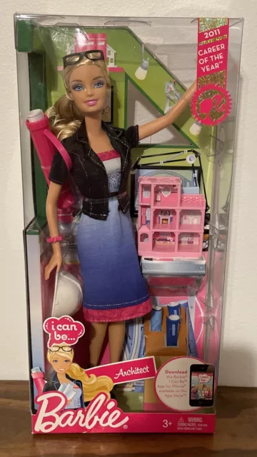 Mattel Barbie I Can Be...Architect Doll 2011 Career of the Year V6928