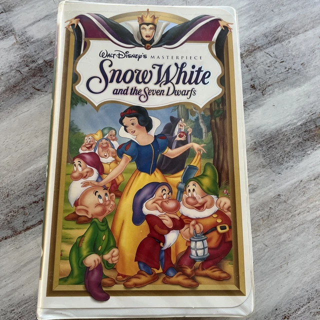 SNOW WHITE AND the Seven Dwarfs (VHS, 1994) Masterpiece Collectors 1524