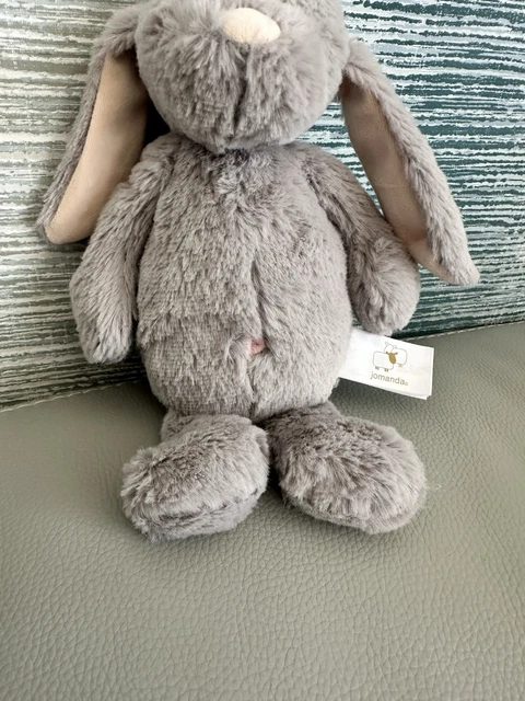 JOMANDA BUNNY RABBIT Grey Lop Eared 25 Cm Soft Toy Plush UNUSED £15.47 ...