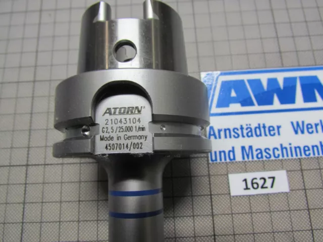 Atorn Schrumpffutter DIN 69893 A HSK 63 mittellang 5 x 120 mm  ( (Abb.1627-1) 2