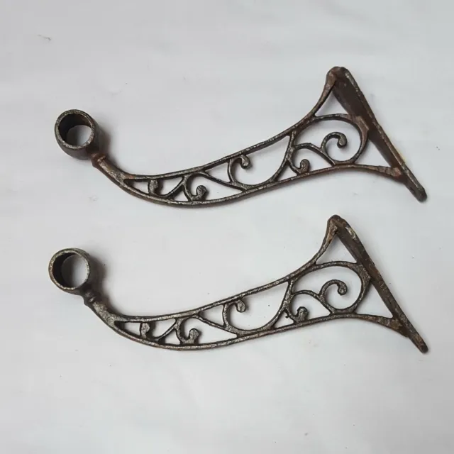 Pair Victorian Handrail Brackets