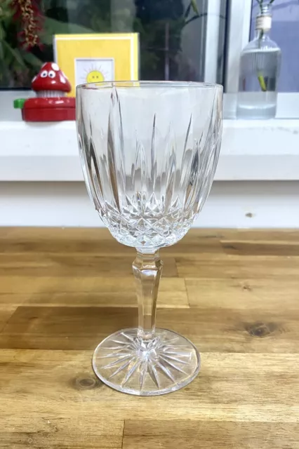 Rare Mikasa Old Dublin Vintage Crystal Hand Cut Wine Glass x 1. Replacement