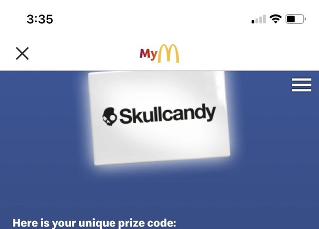 £10 skullcandy voucher