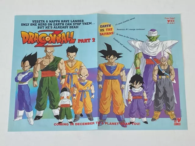 android saga poster, dragon ball z poster, anime poster, size:12x18  inch