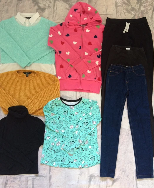 Girls Clothes Bundle 12-13 Years Next New Look Etc Jumper Jogger Jeans Etc