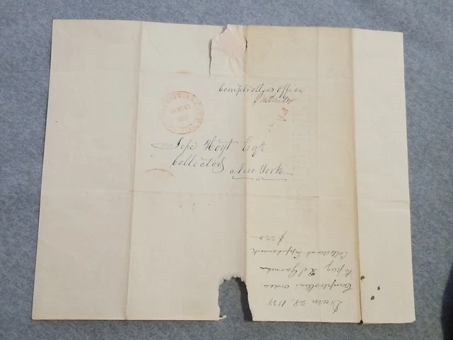 War 1812 Duel Major Treas Mayor Phila Little Red Riding Hood Poet Letter Signed!