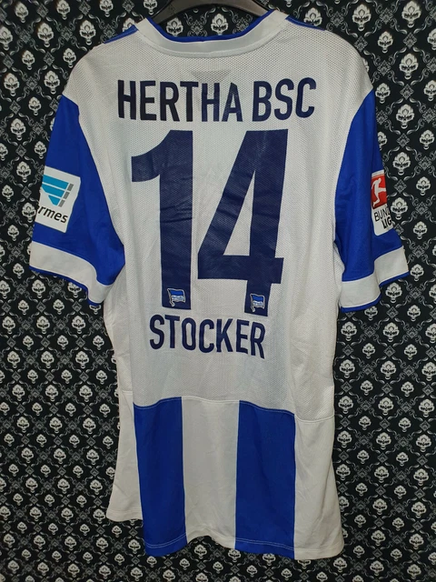 original matchworn Spielertrikot Hertha BSC Berlin Stocker dirty FC Basel mws029