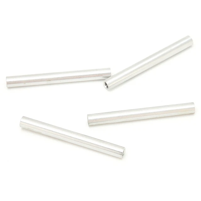 10Pcs Aluminum Alloy Column Round Female Thread Standoff Spacer Fasteners
