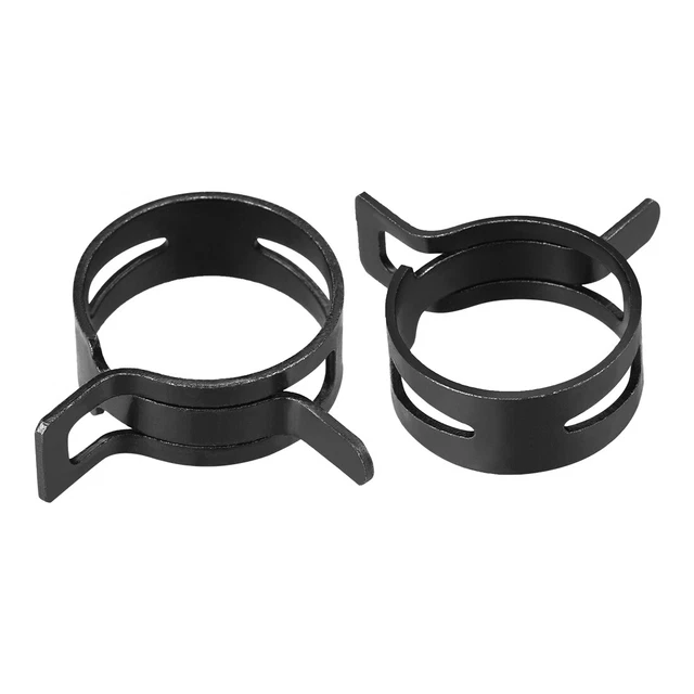 Nastro acciaio morsetto 26mm tubo molla nero morsetto acciaio manganese 5pz