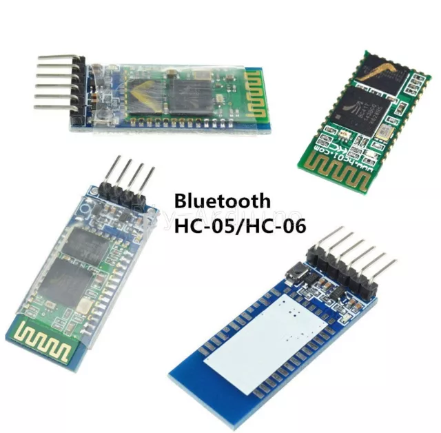 Módulo transceptor de RF Bluetooth inalámbrico HC-05 HC-06 placa base serie RS232 TTL