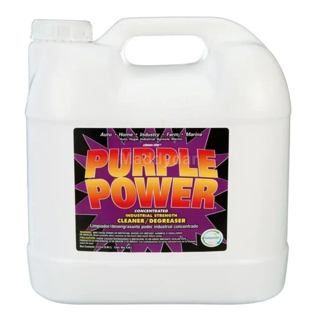 PURPLE POWER CONCENTRATE Cleaner/Degreaser 1 Gallon/2.5 Gallons NEW