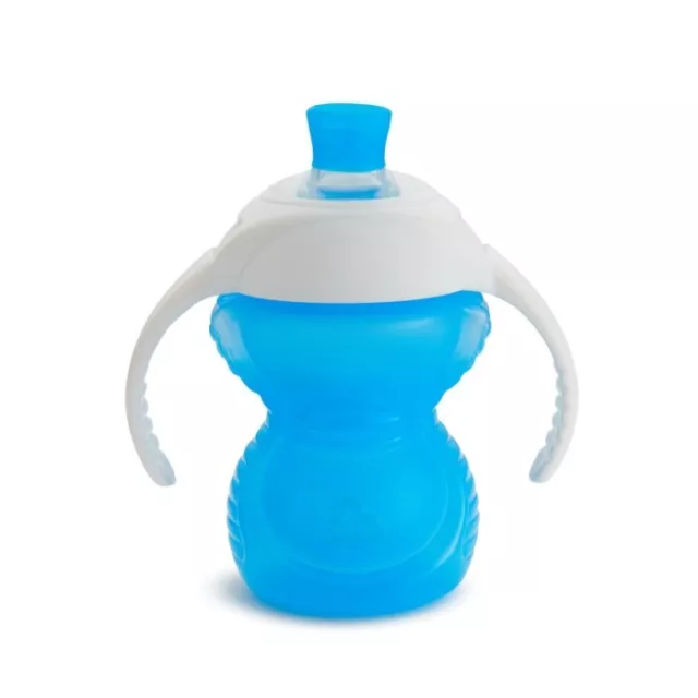 Munchkin Baby Kleinkind Click Lock Kauen Trinken Trinken Trainer Tasse blau 237ml 6m+