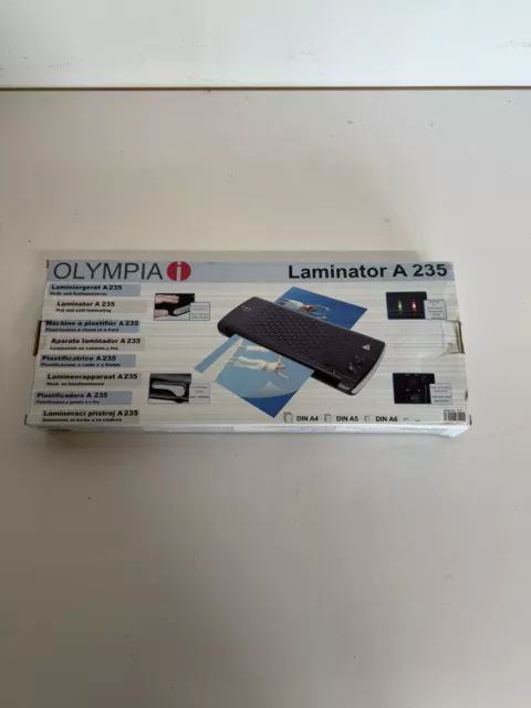 Olympia Laminator A 235 Laminiergerät (Heiß- und Kaltlaminieren)