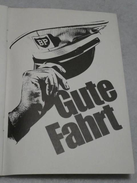 BP  Fahrtenbuch 60er Jahre Bordbuch