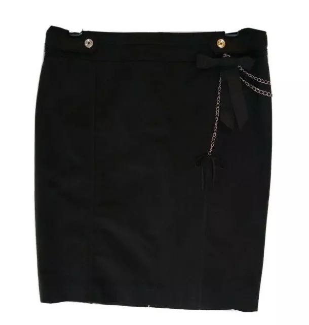 White House Black Market WHBM Skirt Black Size 4