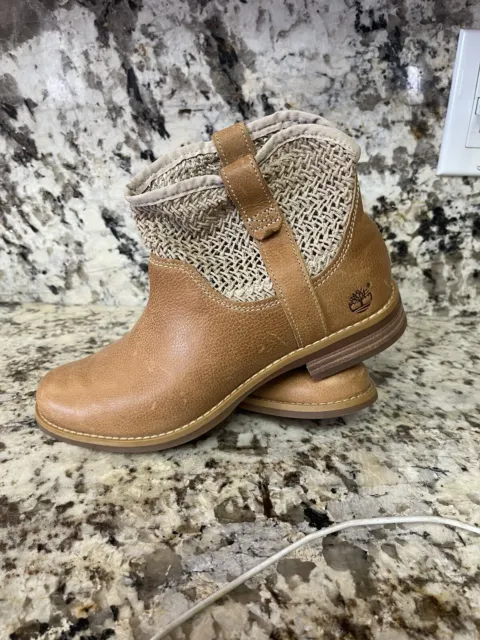 Timberland Savin Hill Open-Weave women's ankle boots  6 M  Excellent condition