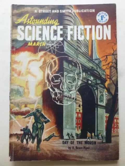UK SF Pulp – ASTOUNDING SCIENCE FICTION (UK) Mar, 1952 – H. Beam Piper