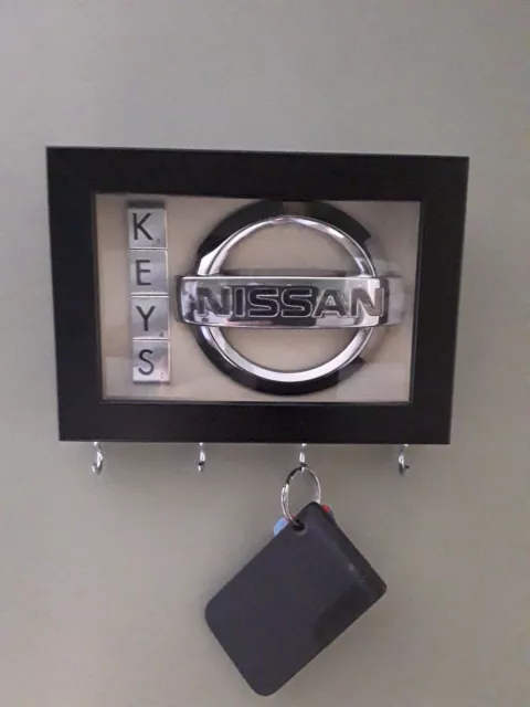 Porte-clés crochets de rangement cadre de rack mural boîte murale porte Nissan