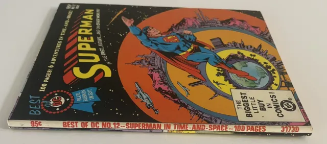 Best of DC Blue Ribbon Digest #12 (1981) Superman In Time & Space VG/FN orBetter 3
