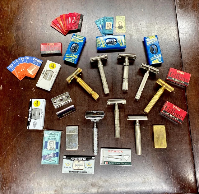 Vintage Gillette safety razor lot #2