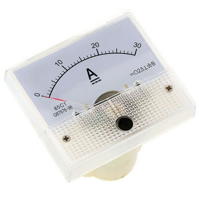 Ampèremètre Analogique DC 0-150A Avec Shunt - Pour Tableau électrique, Voiture, Solaire