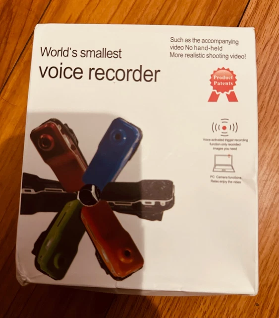 Introducing the World's Smallest Voice Recorder 🎙️🌏! This pint-sized powerhous