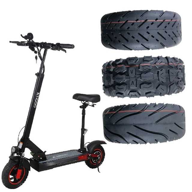 Pneu 11 Pouces Tubeless 90/65-6.5 Pour Scooter électrique - Caoutchouc Tout-terrain - Poids ~1,1 Kg