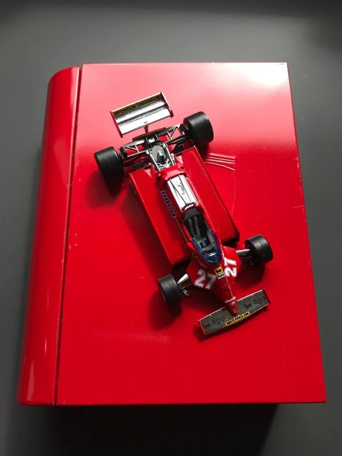 Ferrari 126 Ck Gilles Villeneuve 1981 1/43 La Storia Libro & Scatola