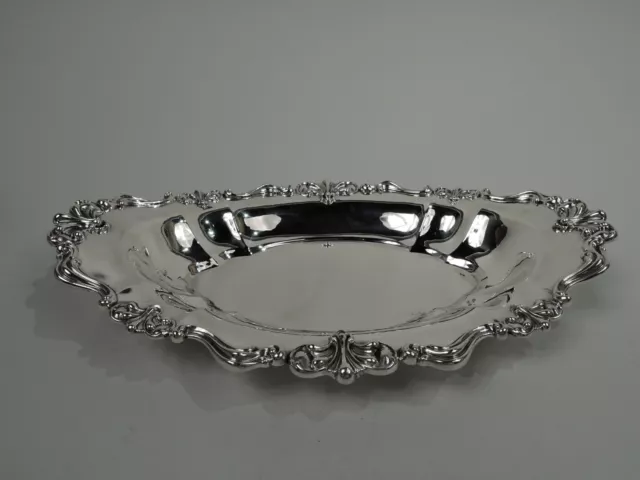 Graff, Washbourne & Dunn Pane Vassoio 551 Antico Bowl Americana Argento Sterling