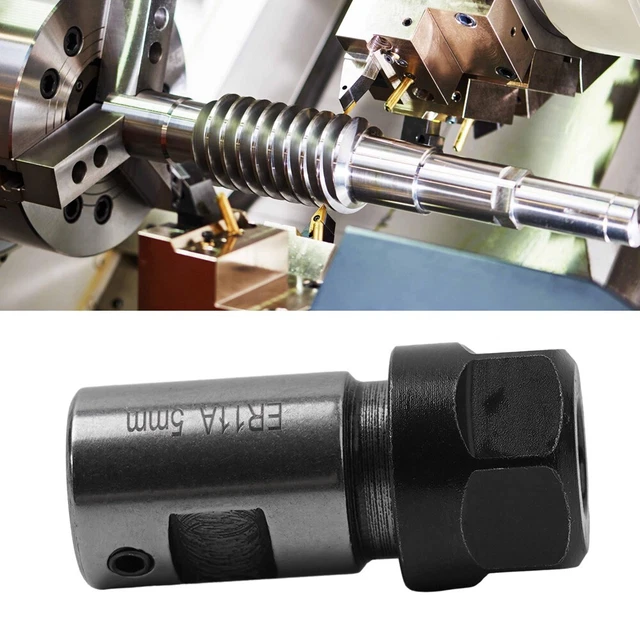 ER Straight Rod Collet Chuck for Motor Shaft Extension with Long Handle Design