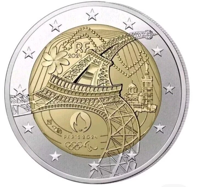 FDC JO 2024 - Olympia Grèce / Paris Tour Eiffel (Beach Volley) - T1