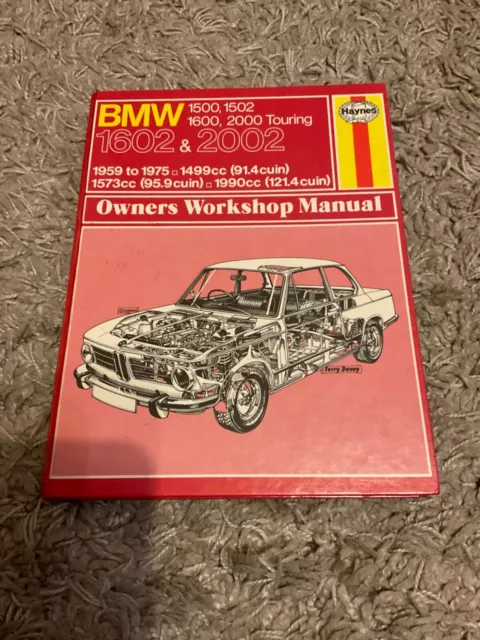 Haynes Workshop Manual 240 - BMW 1602 & 2002, 1959 to 1977