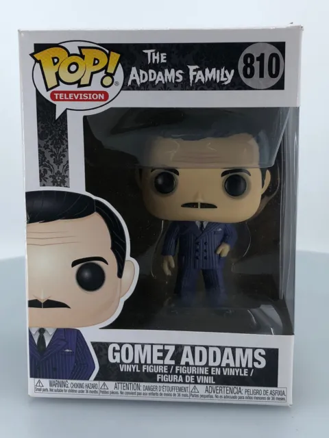 Funko POP! Television The Addams Family Gomez Addams #810 Vinyl Figure DAMAGED
