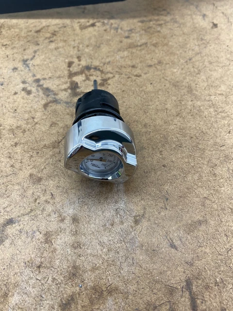 2005 HARLEY SPORTSTER XLC OIL TANK DIPSTICK w/ THERMOMETER THERMOSTAT CHROME