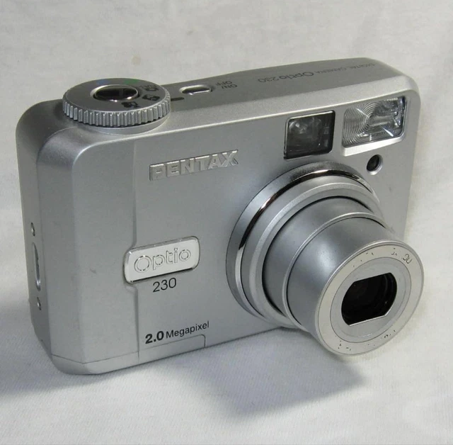 PENTAX OPTIO 230 2MP Digital Camera with Flip-out Display