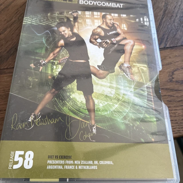 LES MILLS BODYCOMBAT BODY COMBAT 58 DVD CD and notes EUR 26,51