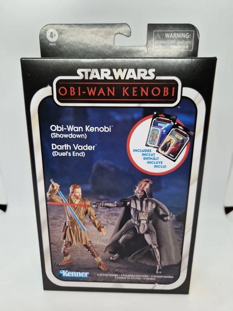 STAR WARS THE Vintage Collection Obi-Wan Kenobi & Darth Vader Showdown